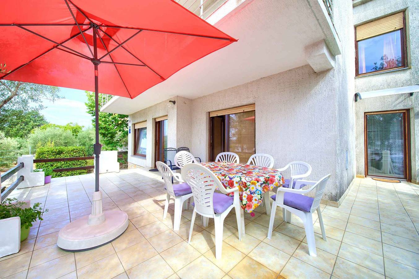 Ganze Ferienwohnung, Ferienwohnung mit Klimaanlage in ruhiger Lage  in Krk Stadt, Krk