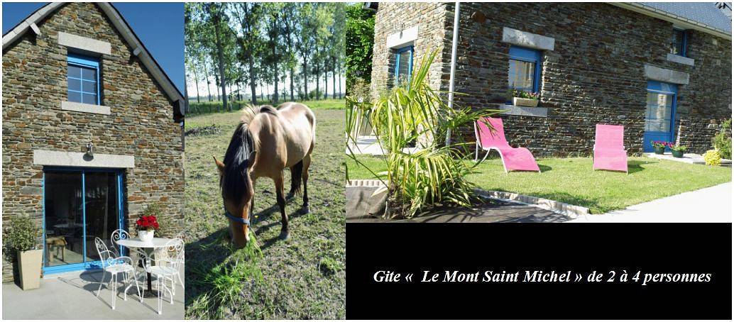 Gîte "Le Mont Saint Michel", à deux pas de la Merveille in Pontorson, Région d'Avranches