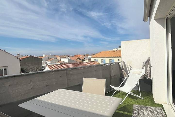 Appartement de vacances pour 4 personnes, avec terrasse à Saintes-Maries-de-la-Mer