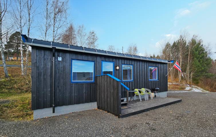 Ferienhaus für 6 Personen, mit Garten und Ausblick sowie Terrasse und Seeblick, mit Haustier in Ost-Norwegen - 2