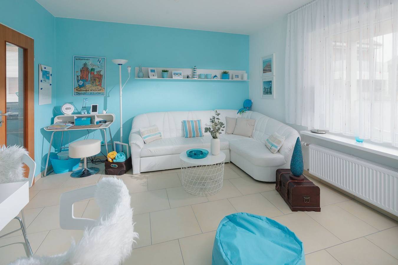 Appartement entier, Helle und liebevoll eingerichtete Ferienwohnung in Norderney