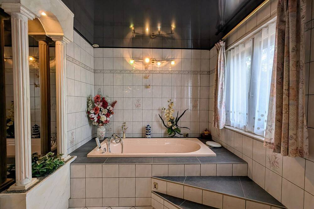 Spacious room with balcony and heated pool access in Anould, Saint-Dié-des-Vosges