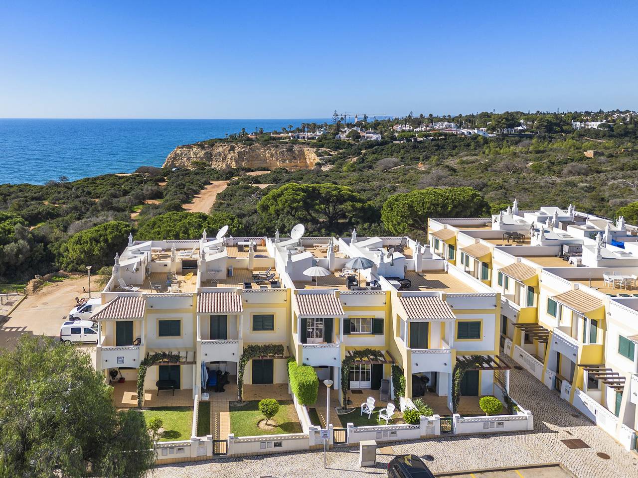 Modernes Haus mit Meerblick - 4 Pers. in Lagoa, Faro Distrikt
