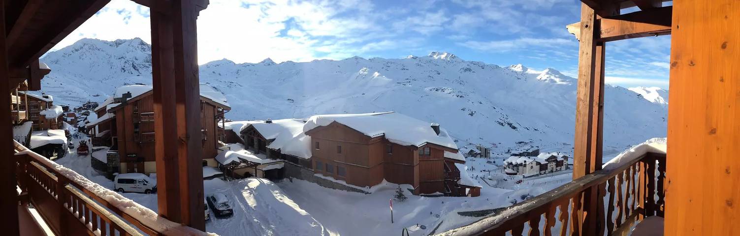 Chalet pour 6 personnes, avec balcon, animaux acceptés à Val Thorens - 4