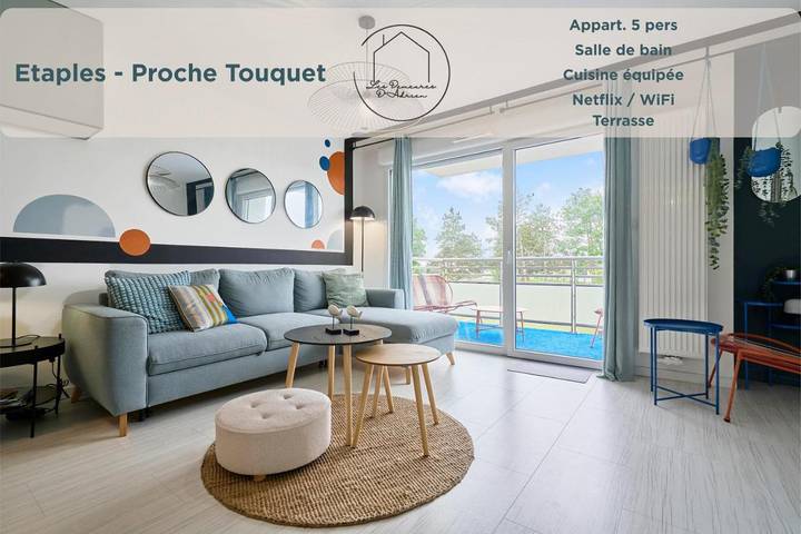 Apartamento de vacaciones para 5 personas, con terraza y vistas - 1