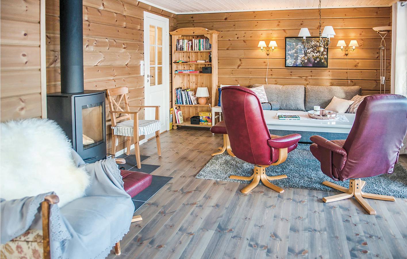 Ferienhaus für 6 Personen mit Terrasse in Naustdal