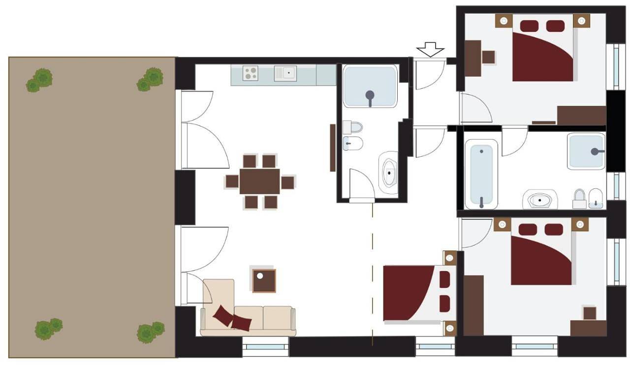 Ganze Wohnung, Tyrol Living & Cafe in Deutschnofen (Bozen), Welschnofen