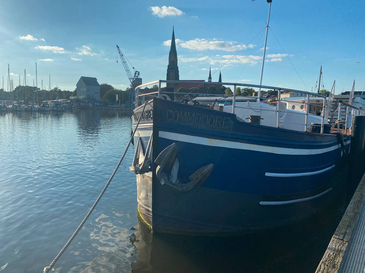 Boot 'Commodore' mit Meerblick, privater Terrasse und Wlan in Schleswig, Schleswig & Umgebung