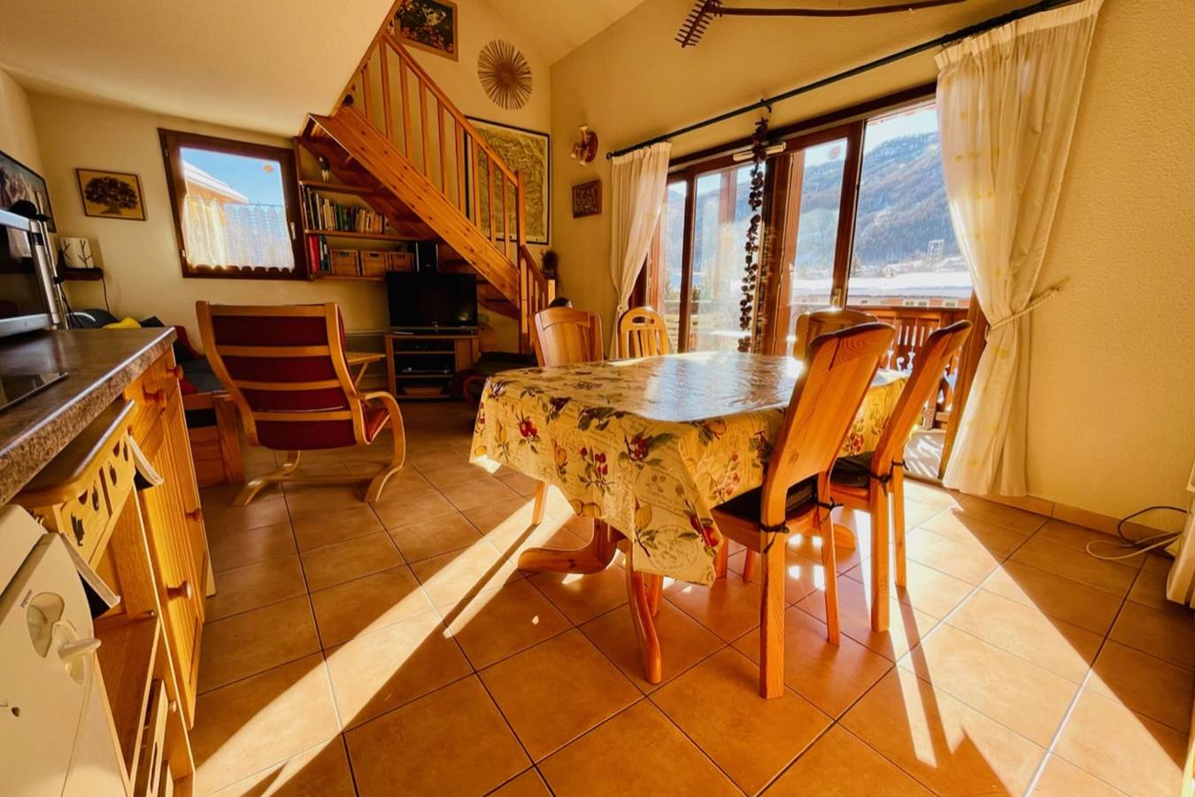 Apartamento entero, Bright cosy nest - view - La Salle-les-Alpes in La Salle les Alpes, Serre Chevalier