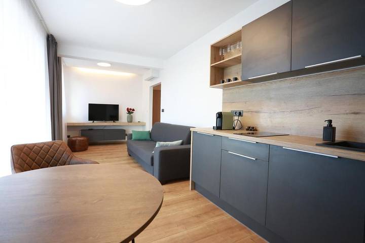Appartement de vacances pour 4 personnes, avec balcon, animaux acceptés