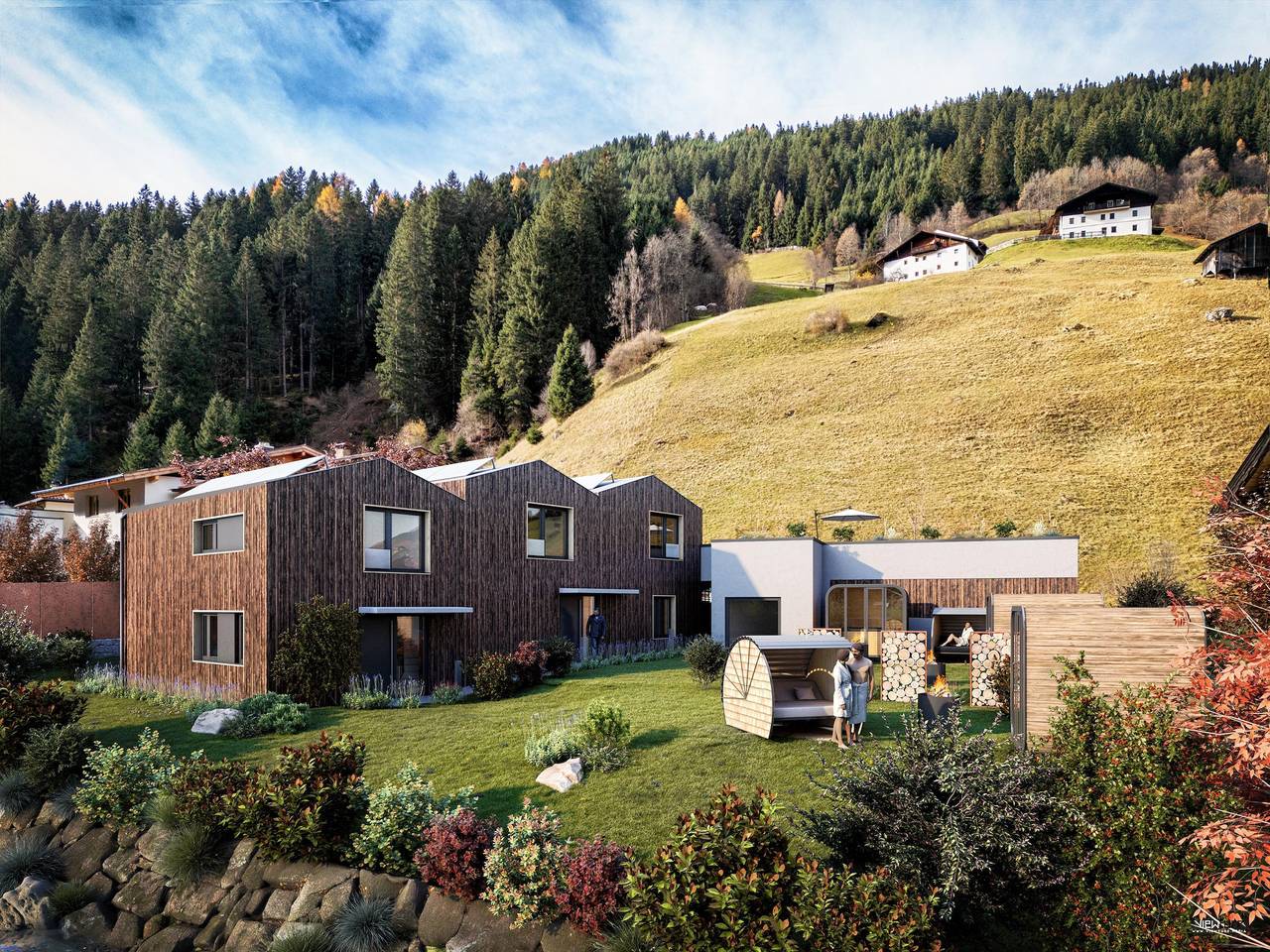 Geheel vakantieappartement, Calm mit Frühstück in Stubai Alps, Neustift im Stubaital