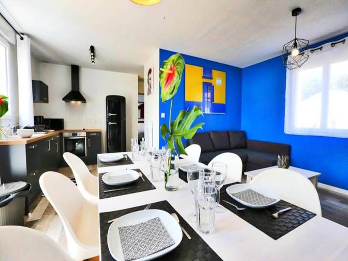 Location de vacances pour 6 personnes, avec jacuzzi et jardin ainsi que terrasse et sauna, animaux acceptés à Notre-Dame-de-Monts