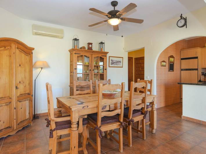 Casa rural para 6 personas, con piscina y terraza en Benitachell - 3