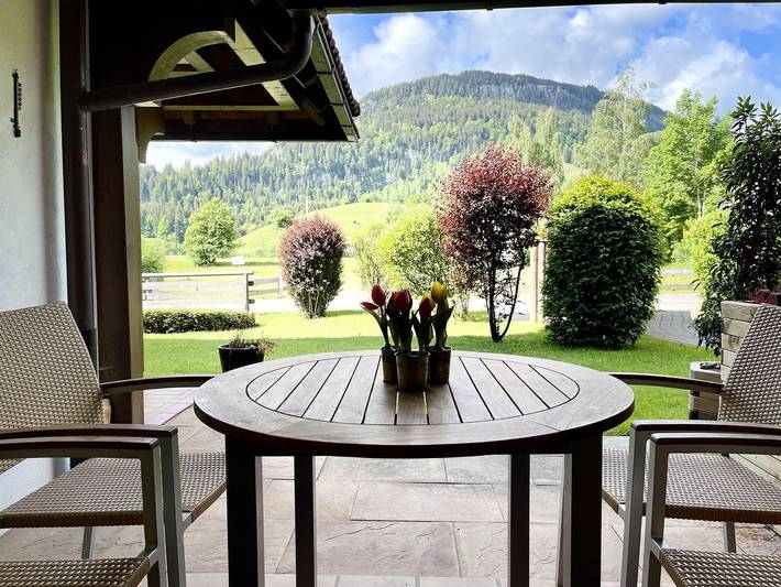 Ferienwohnung für 4 Personen, mit Terrasse in Obermaiselstein
