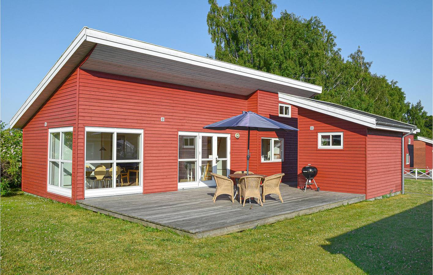 Feriehus for 8 personer med terrasse in Rø, Gudhjem