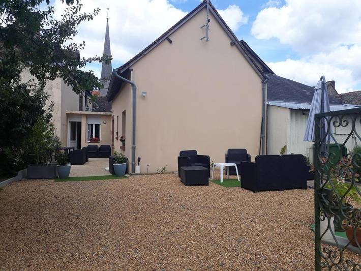 Maison d’hôte pour 4 personnes, avec terrasse et jardin, animaux acceptés dans La Bosse