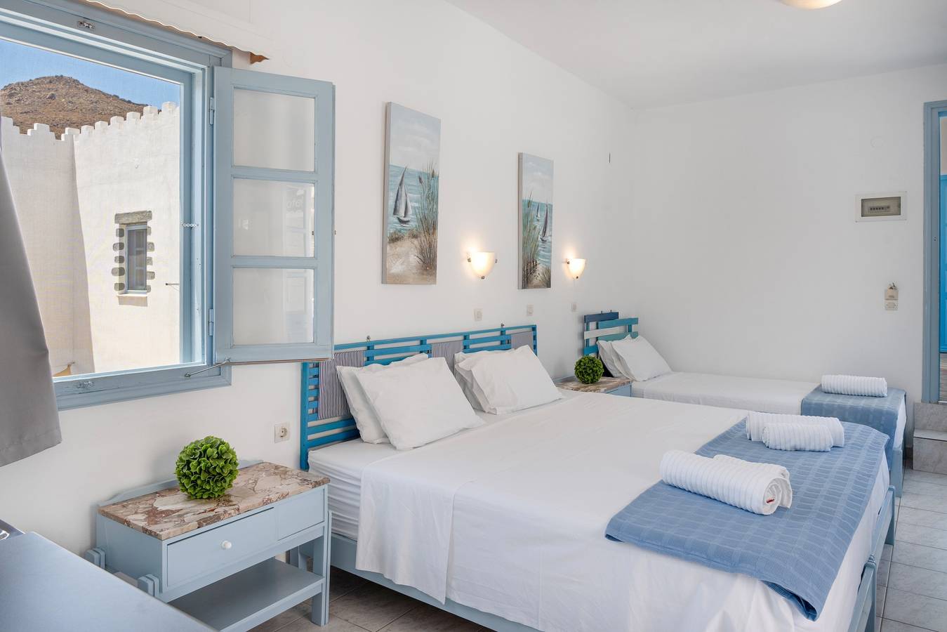 Apartment In A Hotel "Pico Bello Patmos 30" with Sea View, Private Terrace & Wi-Fi in Dodecanese