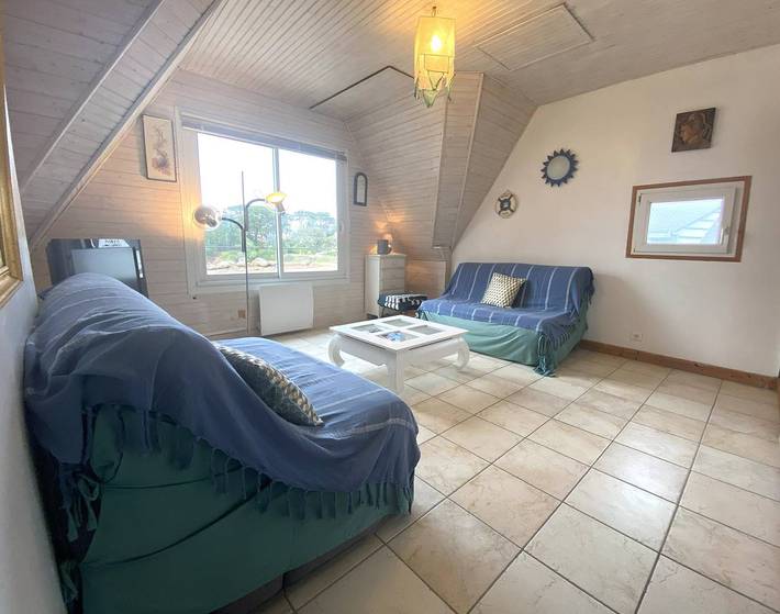 Appartement entier, Appartement sur la plage à Ploumanac'h, Vue Mer, Wifi à Perros-Guirec in Ploumanac'h, Perros-Guirec