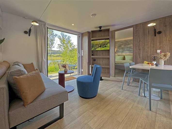 Feriendorf Seeblick - Tiny-Chalet direkt am See in Neunburg vorm Wald, Naturpark Oberpfälzer Wald