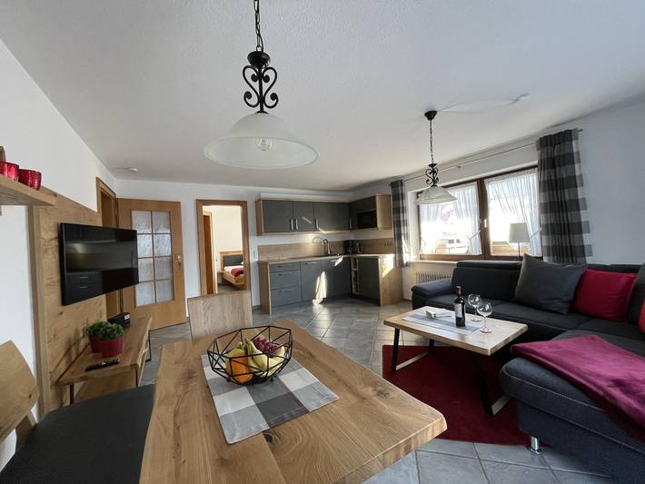 Ferienwohnung für 3 Personen, mit Balkon und Garten, kinderfreundlich - 1