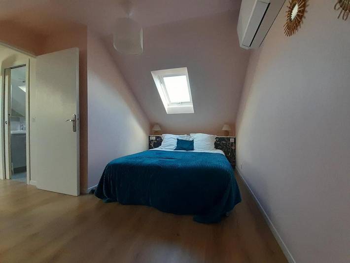 Chambre d’hôte pour 2 personnes, avec jardin ainsi que terrasse et vue