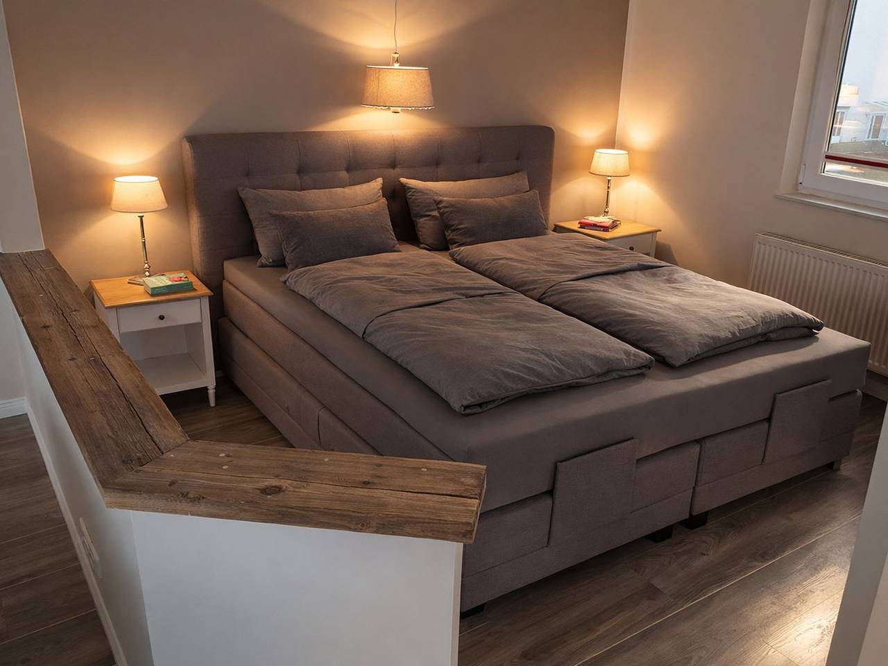 Ganze Wohnung, Apartment am Rundsteg 14 direkt am Yachthafen mit außergewöhnlichem Seeblick in Ostfehmarn, Fehmarn