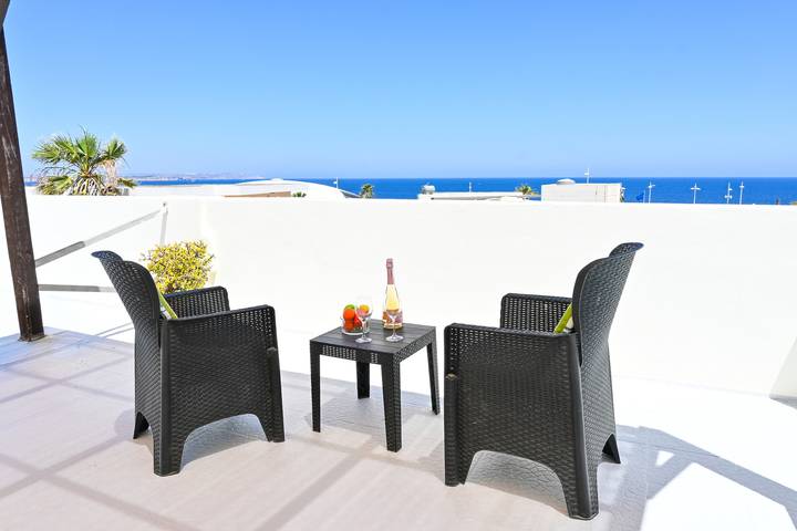Vakantiewoning voor 4 personen, met uitzicht op zee en terras, met huisdier in Malta