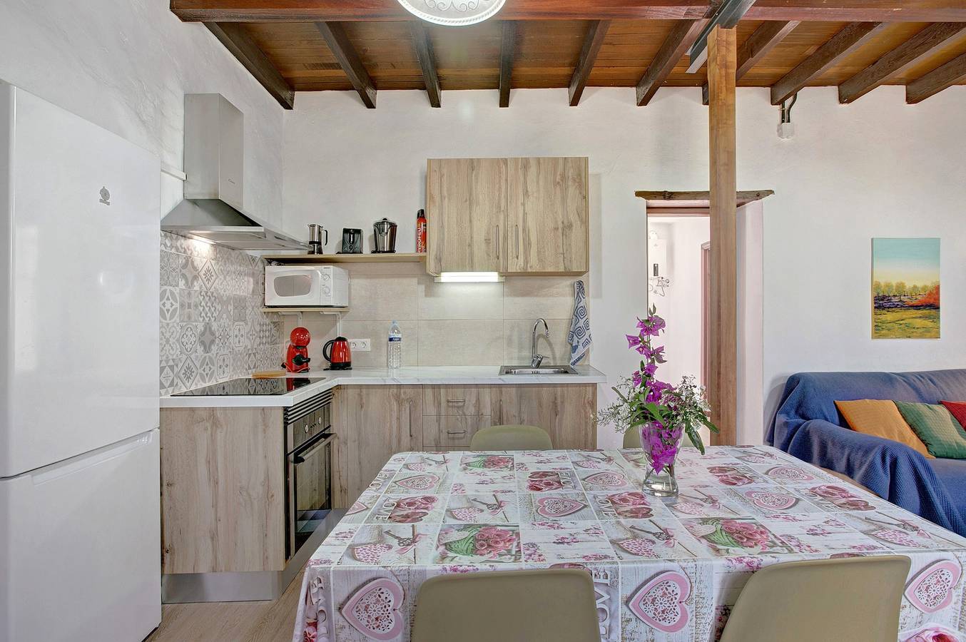 Ferienhaus 'Casa La Zahorra' mit Bergblick, privater Terrasse und Wlan in Los Pedregales, Buenavista del Norte