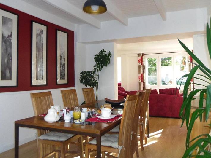 Chambre d’hôte pour 4 personnes, avec Balcon et Jardin à Concarneau