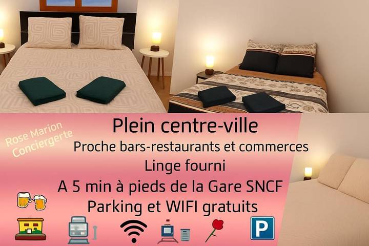 Appartement de vacances pour 4 personnes, animaux acceptés