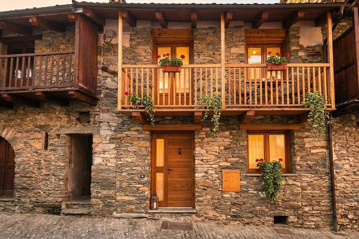 Ferienhaus für 4 Personen, mit Balkon