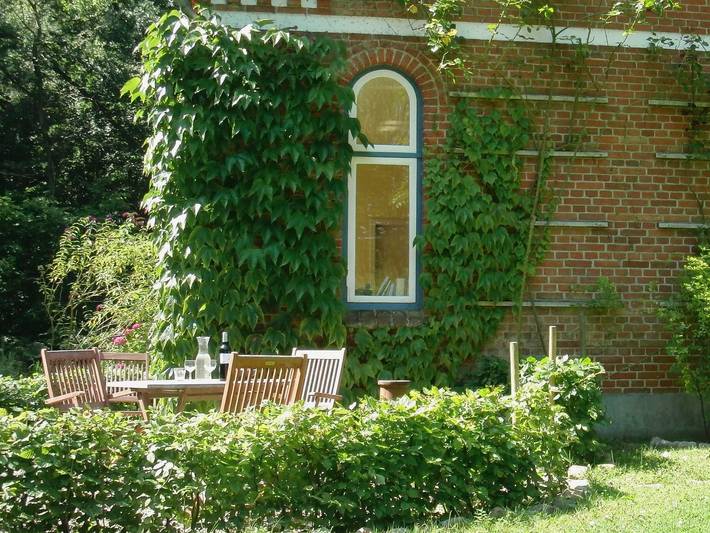 Ferienwohnung für 4 Personen, mit Terrasse und Garten sowie Sauna, kinderfreundlich in Steinberg - 3