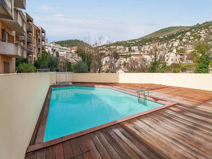 Appartement de vacances pour 4 personnes, avec Balcon et Piscine à Grasse