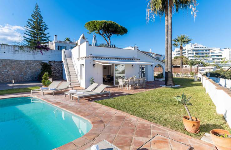 Villa voor 8 personen, met zwembad en tuin in Mijas Costa
