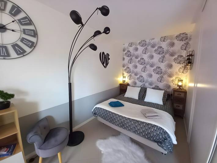 Studio pour 3 personnes, avec Balcon