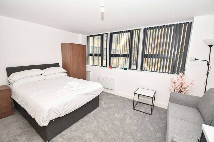 Apartamento vacacional entero, Cosy Studio Apartment in Central Bradford in Bradford, Yorkshire del Oeste