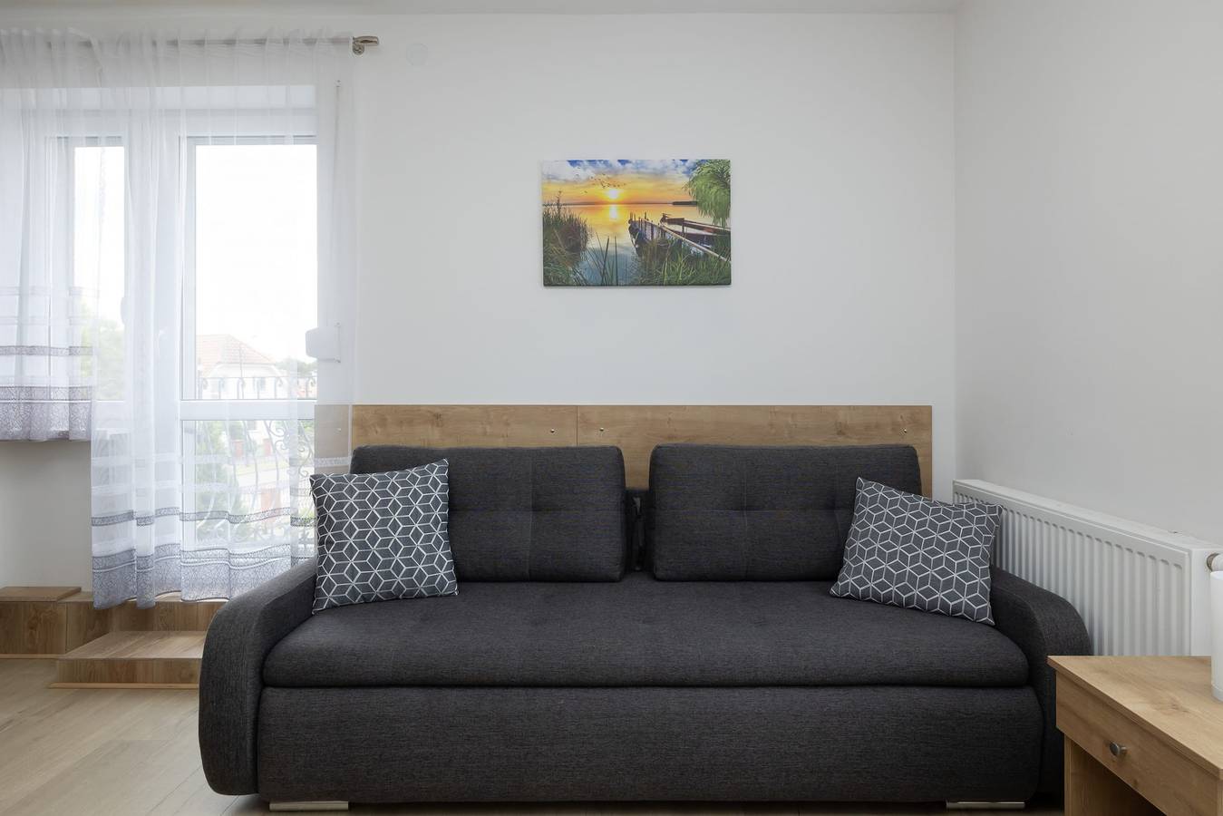 Ganze Ferienwohnung, Practical Studio with Air Conditioning | 500 m to the Beach in Rewal, Powiat gryficki