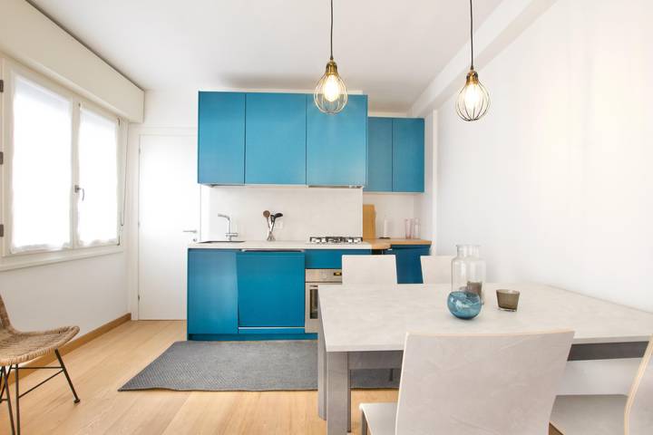 Ferienwohnung mit Meerblick für 6 Personen