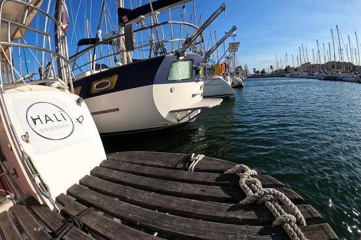 Hausboot für 4 Personen, mit Terrasse in Südfrankreich