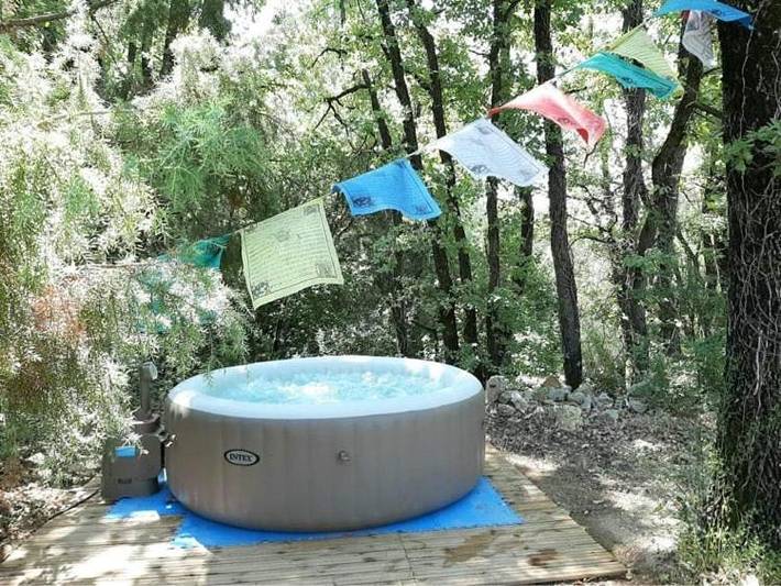 Location de vacances pour 3 personnes, avec jardin ainsi que terrasse et vue à Trans-en-Provence - 4