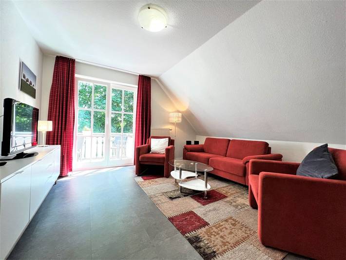 Ferienwohnung für 4 Personen, mit Balkon und Garten sowie Sauna in Varel