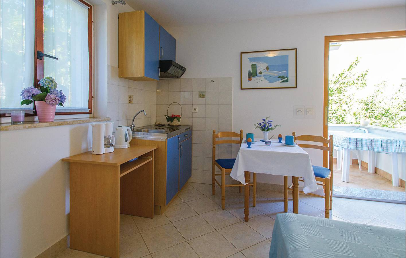 Apartamento vacacional entero, Apartamento de vacaciones para 2 personas con terraza in Rabac, Labin-Rabac