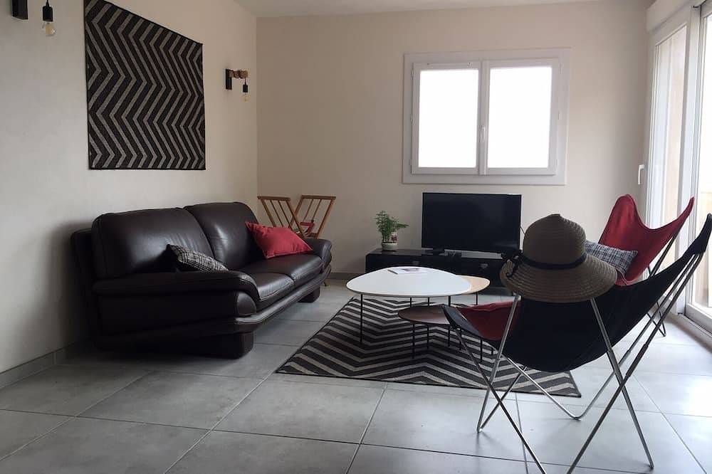 Ein Balkon am Mittelmeer in Vence, Mittelmeerküste (Frankreich)