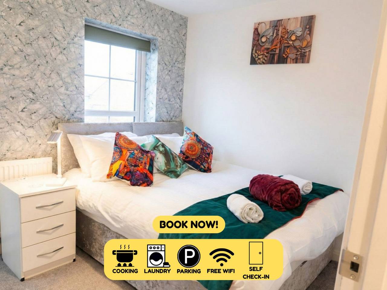 Spacious Home for Groups, Sleeps 8 in Stoke-on-Trent, Midlands