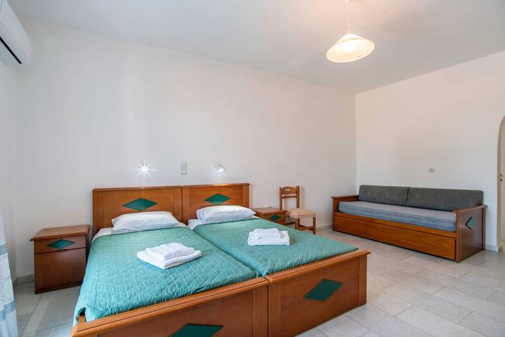 Ferienwohnung für 4 Personen, mit Garten und Balkon auf Naxos - 4