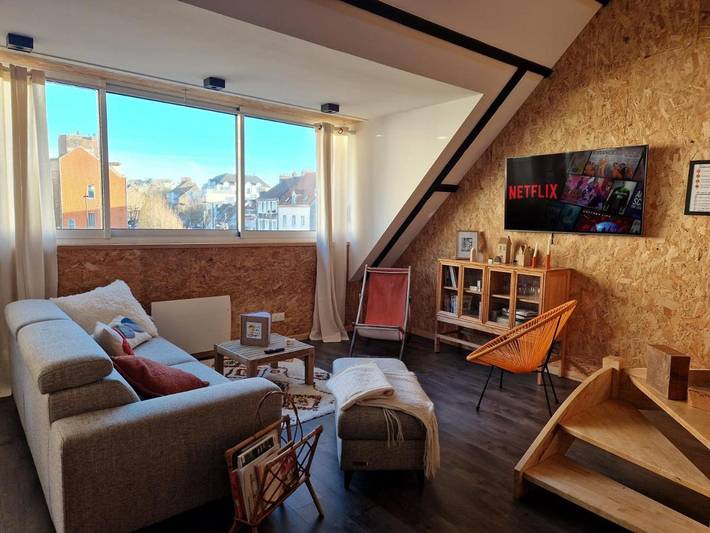 Vakantiewoning voor 6 personen, met uitzicht in Boulogne-sur-Mer