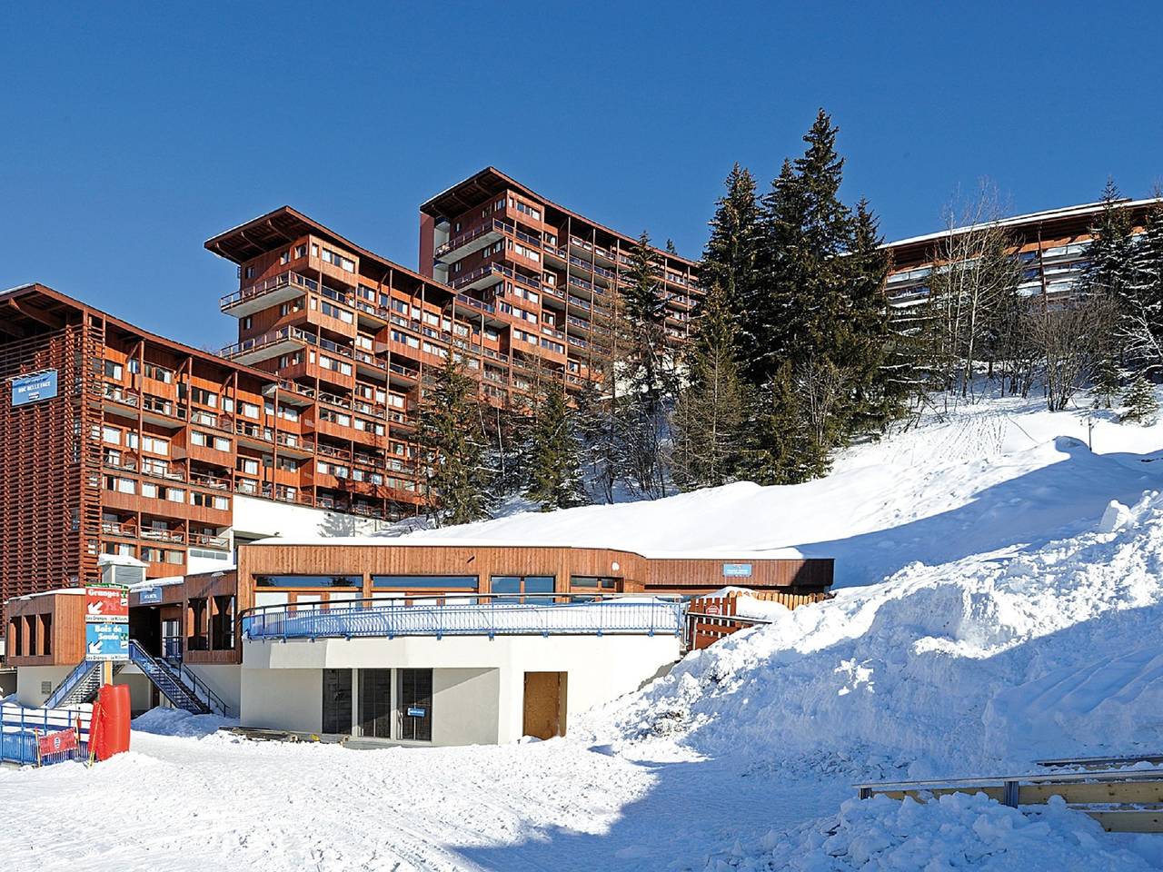 Ganze Wohnung, Wohnung in Frankreich mit Balkon in Arc 1600, Bourg-Saint-Maurice