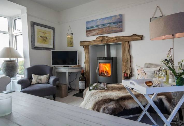 Holiday rental for 8 people, with view and garden, with pets in Sennen