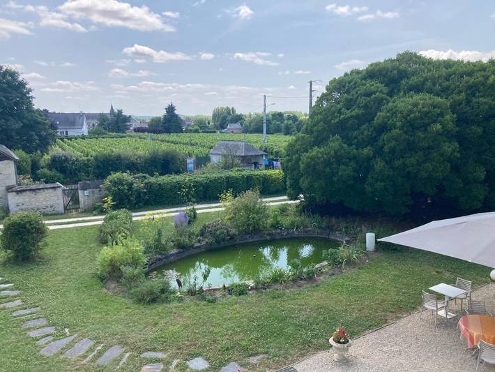 Maison d’hôte pour 3 personnes, avec vue et terrasse ainsi que jardin et piscine dans Coteaux sur Loire - 4