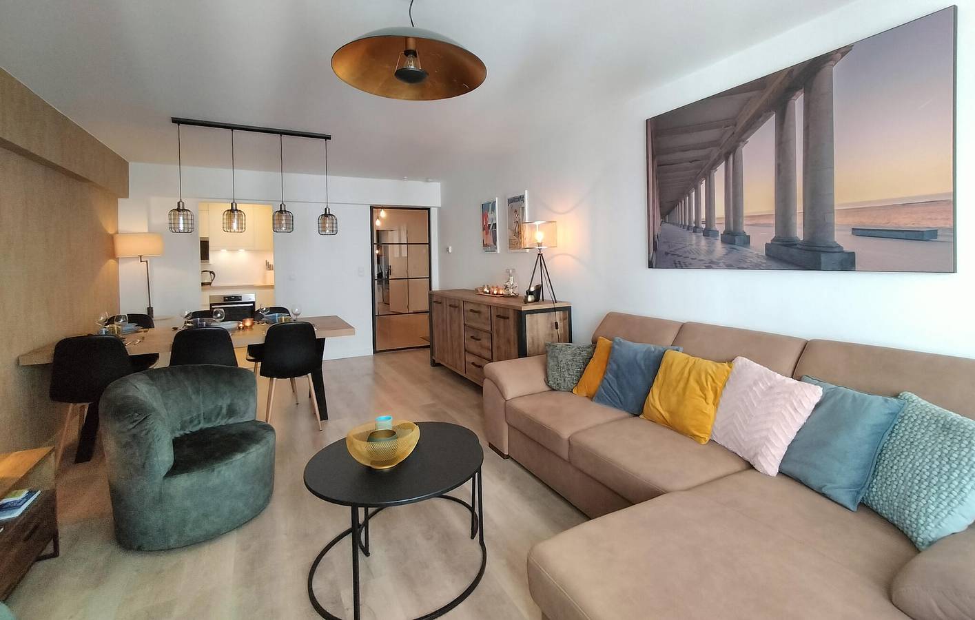 Appartement de vacances entier, Appartement de vacances pour 6 personnes avec vue in Ville d'Ostende, Oostende